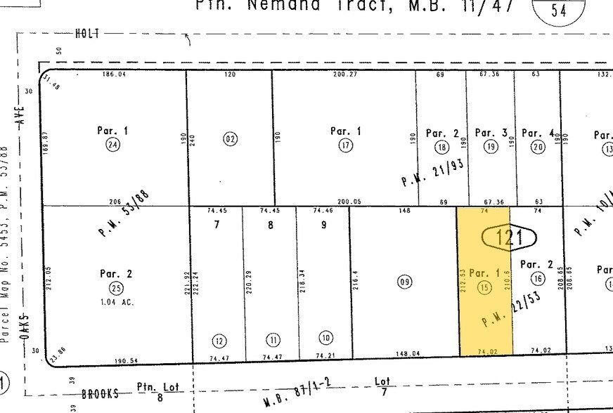 1256 W Brooks St, Ontario, CA à louer - Plan cadastral – Image 2 sur 14