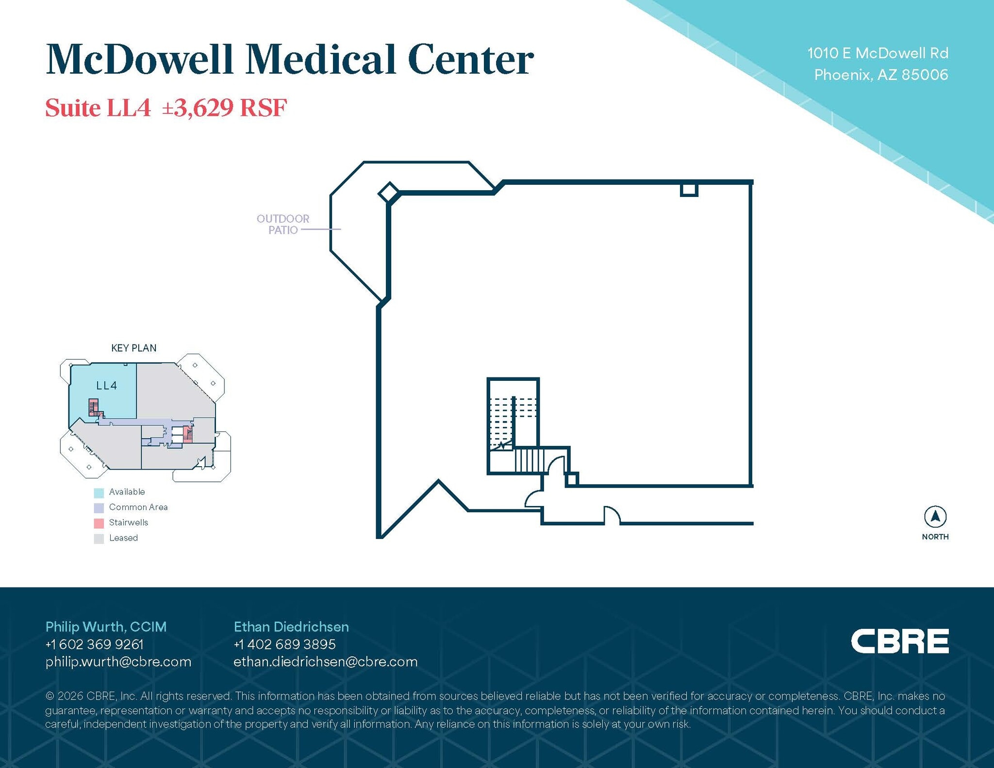 1010 E McDowell Rd, Phoenix, AZ à louer Photo intérieure– Image 1 sur 1