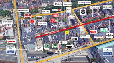 330 Newbury St, Boston, MA - Vue aérienne  vue de carte