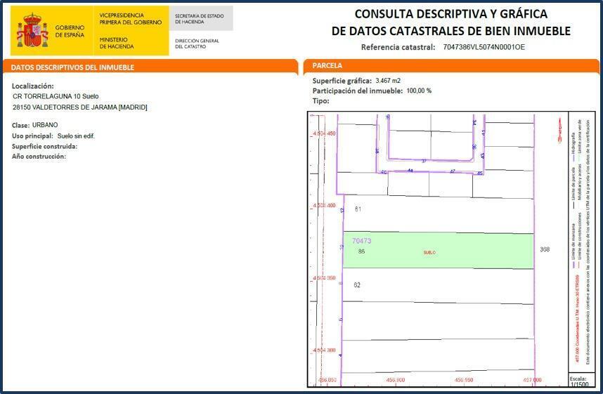 Carretera de Torrelaguna, 10, Valdetorres de Jarama, Madrid à vendre - Photo de l’immeuble – Image 3 sur 6