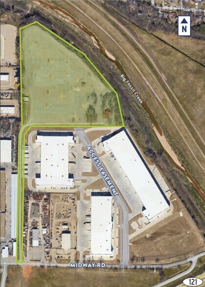 6573 & 6609 Midway Rd, Haltom City, TX à vendre - Aérien – Image 3 sur 3