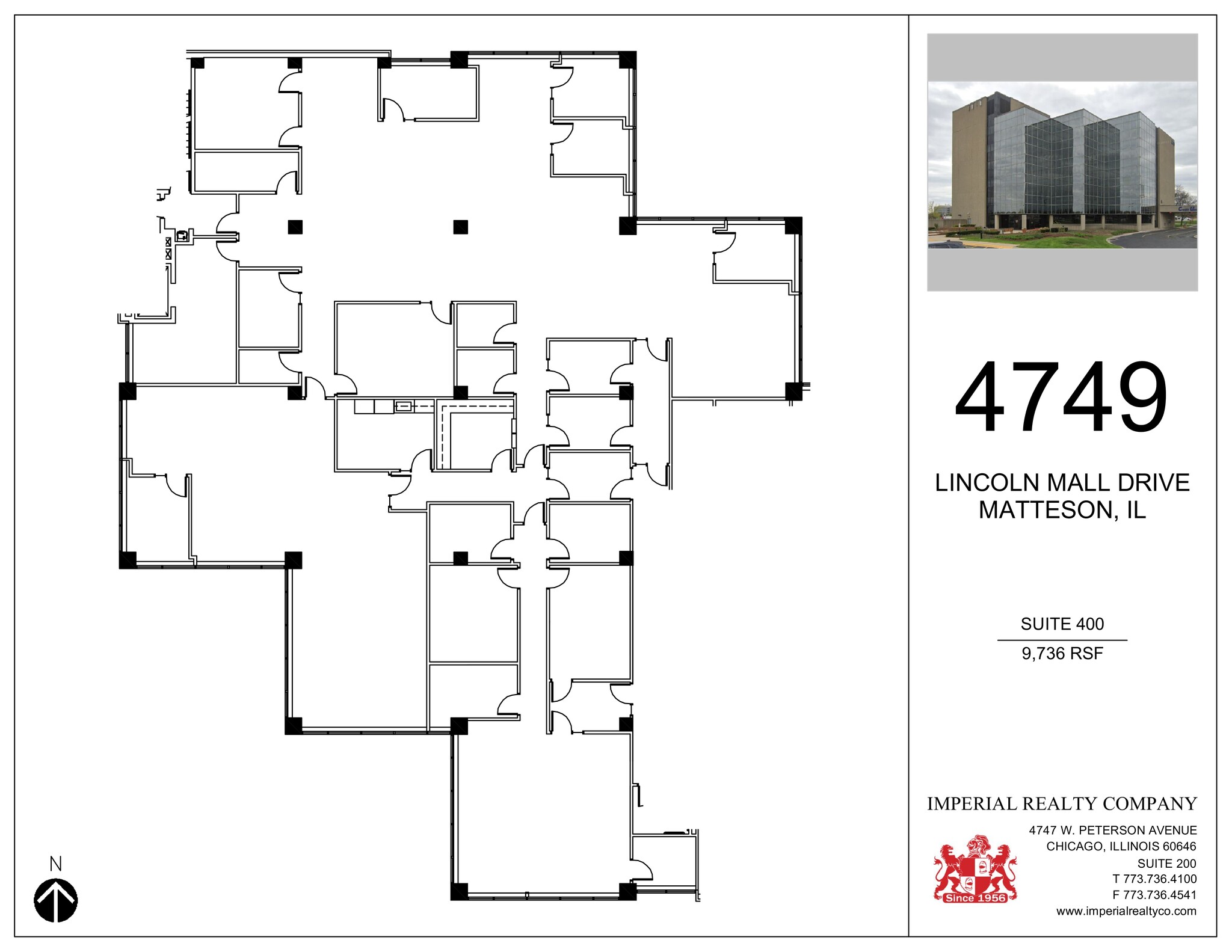4749 Lincoln Mall Dr, Matteson, IL à louer Plan de site– Image 1 sur 1