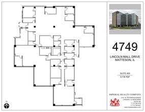 4749 Lincoln Mall Dr, Matteson, IL à louer Plan de site– Image 1 sur 1