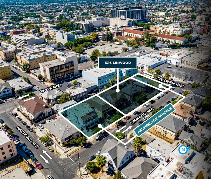 1316 Linwood Ave, Los Angeles, CA à vendre - Photo de l’immeuble – Image 3 sur 7