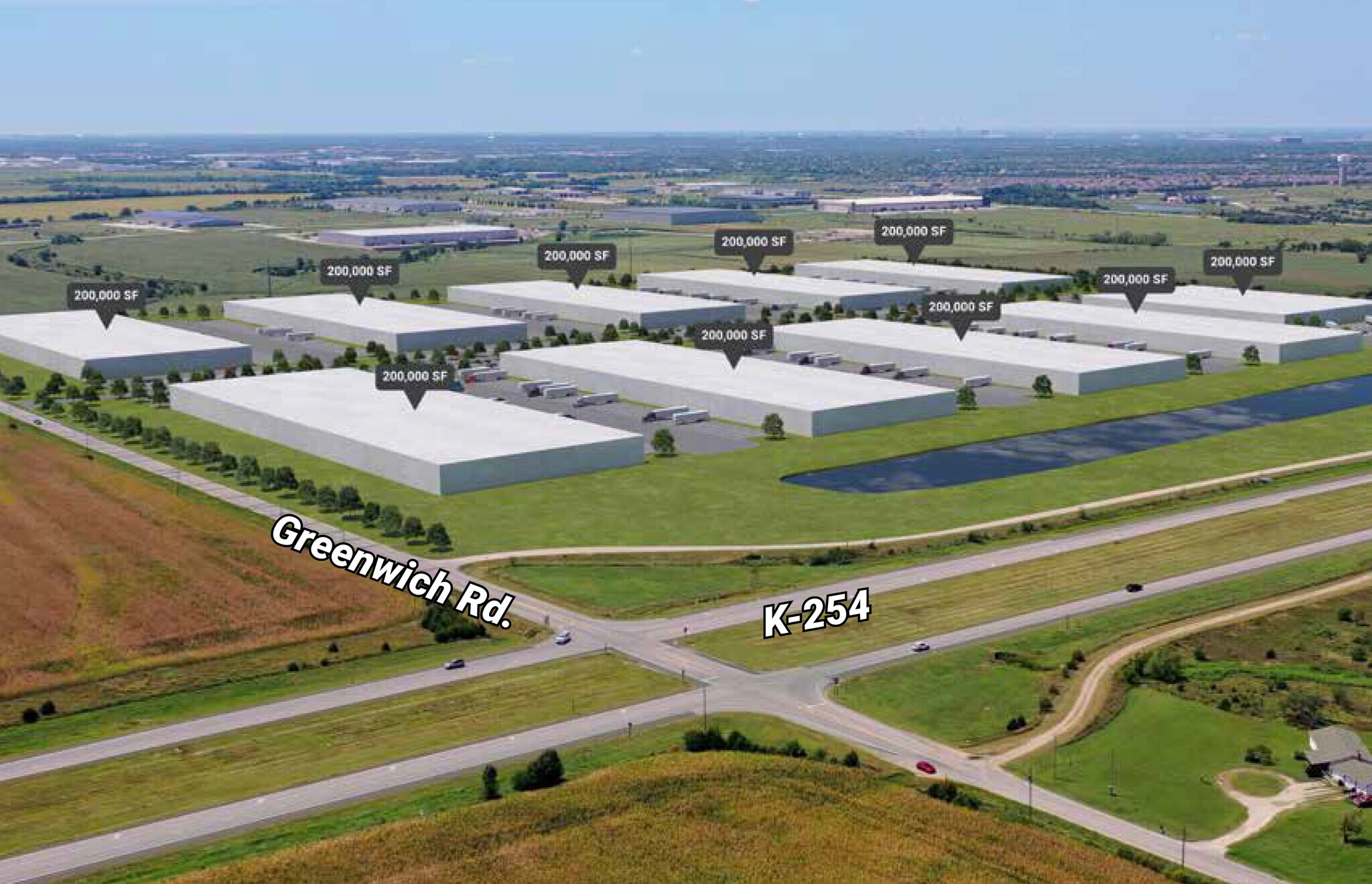 K-254 & Greenwich, Bel Aire, 67226, Bel Aire, KS à louer Photo principale– Image 1 sur 6