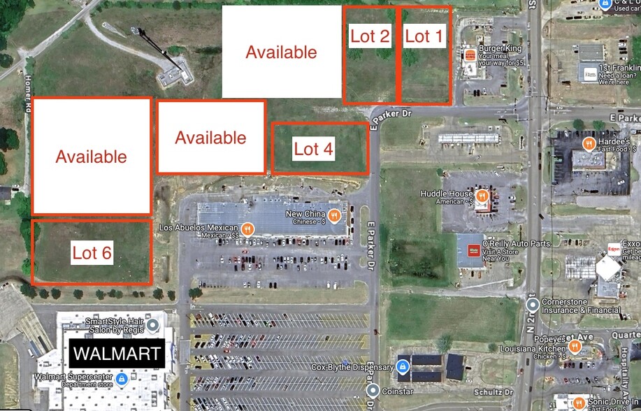 00 Lot 1 Parker Drive, Booneville, MS à vendre - Aérien – Image 1 sur 42