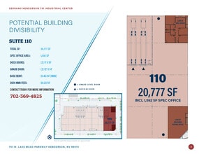 751 W Lake Mead Pky, Henderson, NV à louer Plan d’étage– Image 1 sur 1