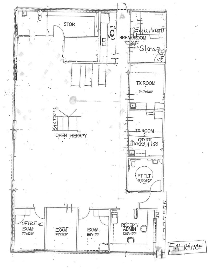 7101-7105 Ramsey Way, Dickson, TN à louer Plan d’étage– Image 1 sur 1