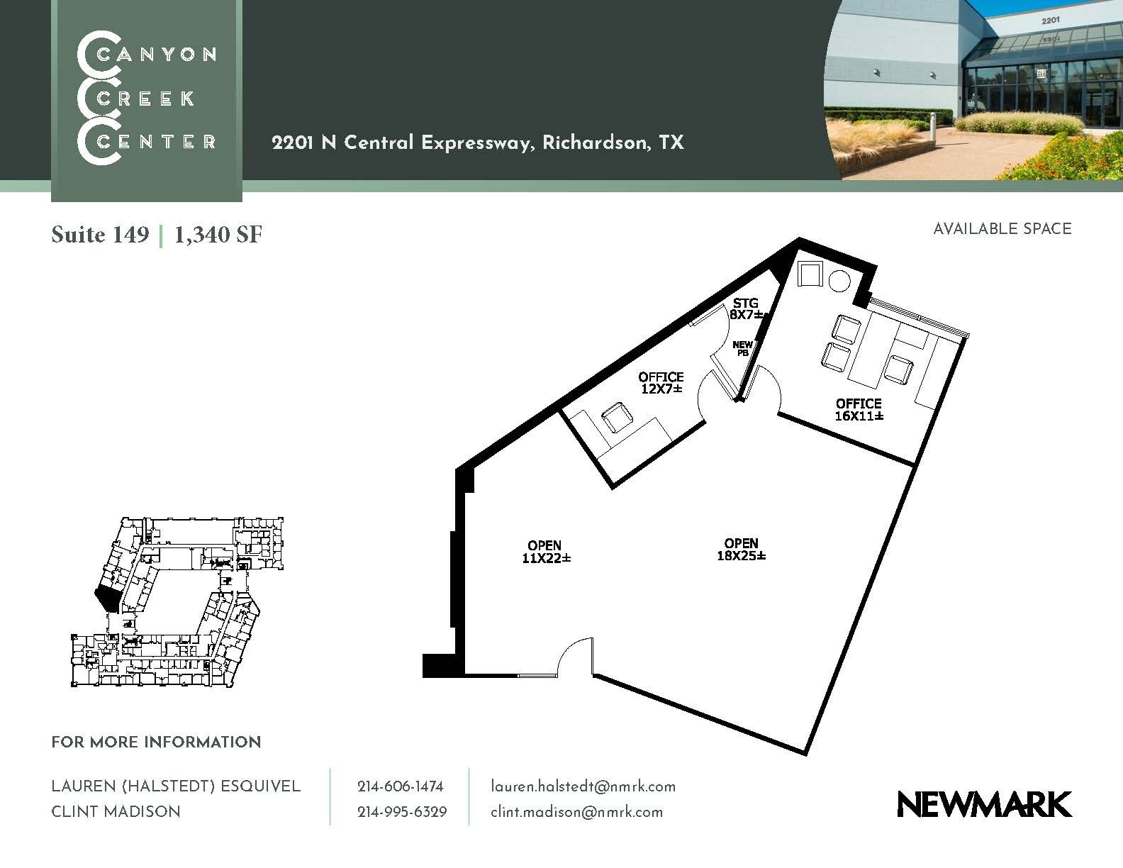 2201 N Central Expy, Richardson, TX à vendre Plan d’étage– Image 1 sur 1