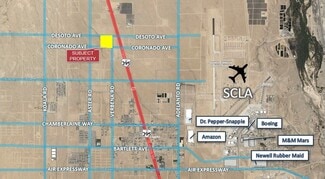 Plus de détails pour Verbena Rd, Adelanto, CA - Terrain à vendre