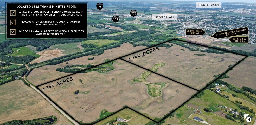 Brickyard Drive & Range Road 12, Stony Plain, AB à vendre - Photo de l’immeuble – Image 2 sur 3