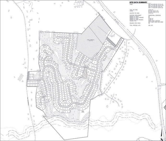 180 Calvary Church Rd, Sanford, NC à vendre - Plan de site – Image 2 sur 2