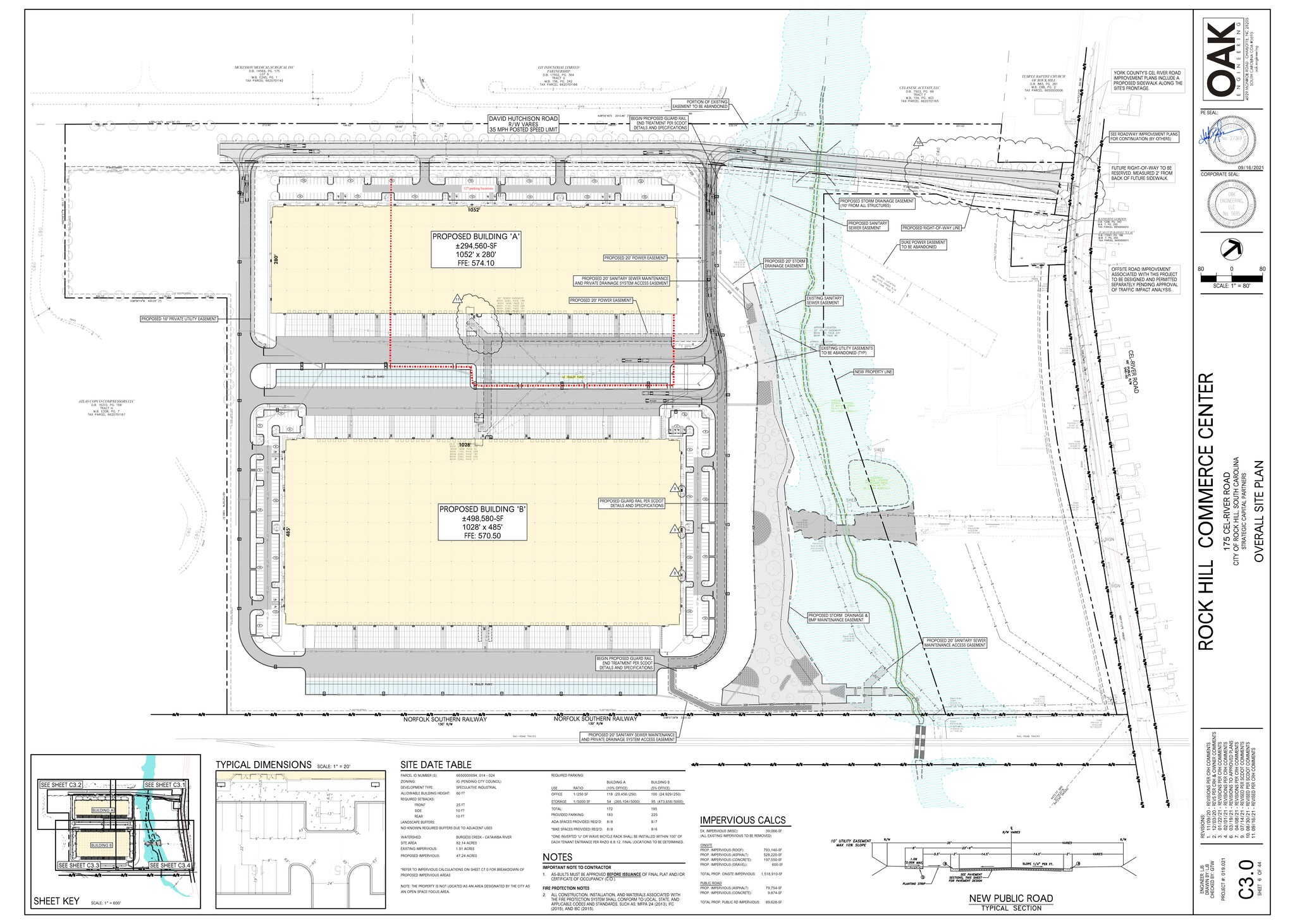 2601 David Hutchison Rd, Rock Hill, SC à louer Plan de site– Image 1 sur 9