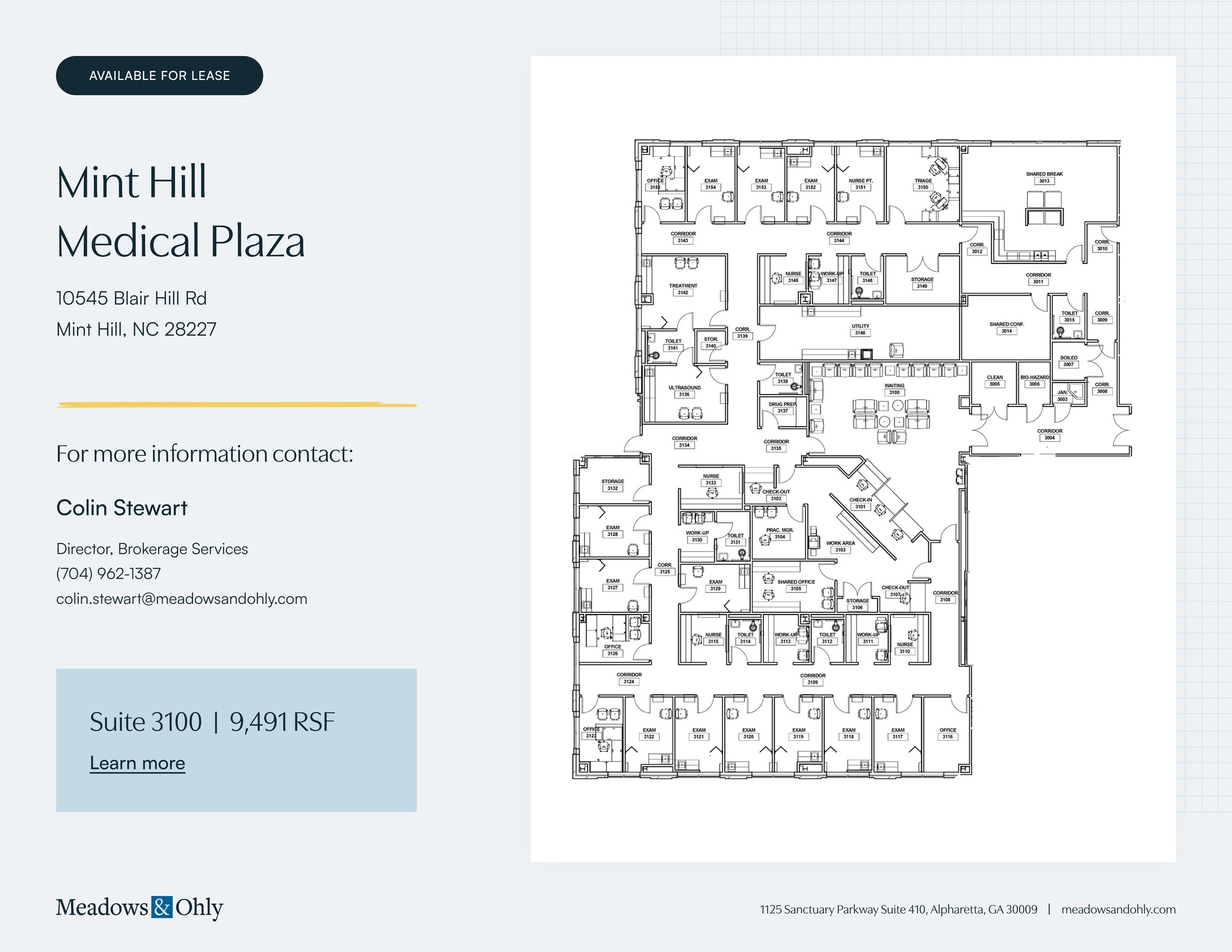10545 Blair Rd, Charlotte, NC à louer Plan de site– Image 1 sur 1