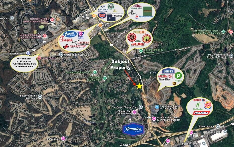 2162 Highway 211 NW, Braselton, GA à vendre - Photo de l’immeuble – Image 2 sur 5