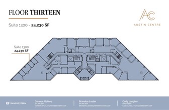 701 Brazos St, Austin, TX à louer Plan d’étage– Image 1 sur 1