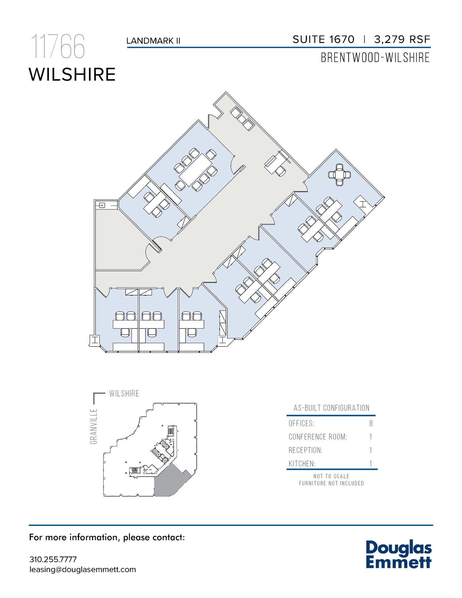11766 Wilshire Blvd, Los Angeles, CA à louer Plan d’étage– Image 1 sur 1