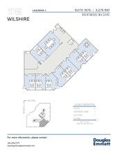 11766 Wilshire Blvd, Los Angeles, CA à louer Plan d’étage– Image 1 sur 1