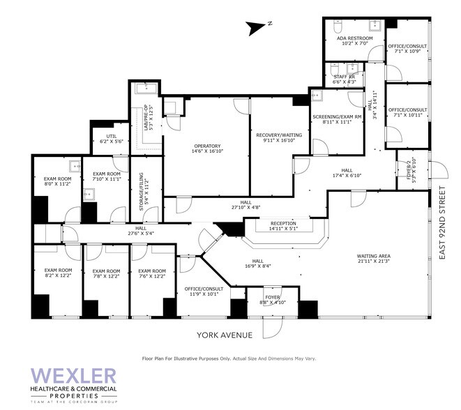 1755 York Ave, New York, NY à louer - Plan d’étage – Image 3 sur 3