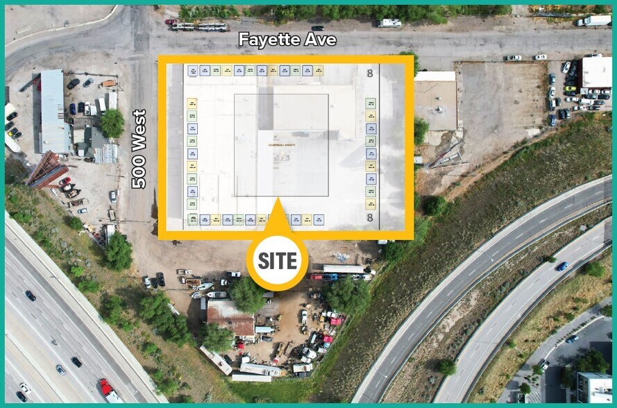 500-435 South Fayette Avenue, Salt Lake City, UT à vendre - Photo de l’immeuble – Image 3 sur 8