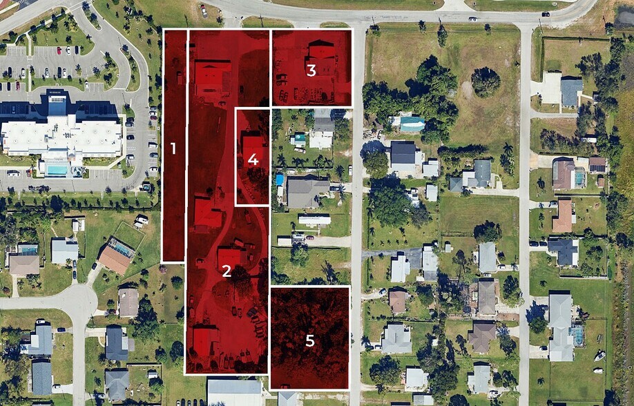 4.2 +/- Acres on Old Pondella Rd. portefeuille de 5 biens à vendre sur LoopNet.fr - Aérien – Image 2 sur 2