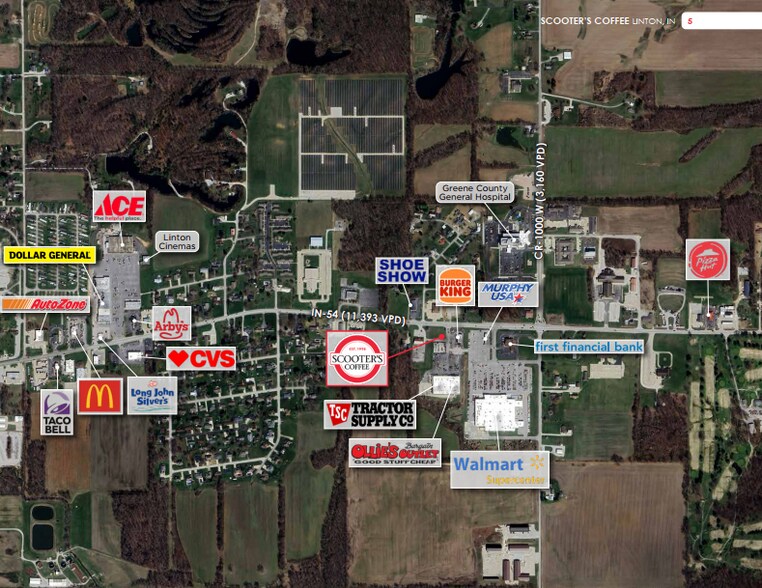 2135 IN-54, Linton, IN à vendre - Photo de l’immeuble – Image 3 sur 4