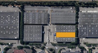 Wissous - Vue aérienne vue de carte