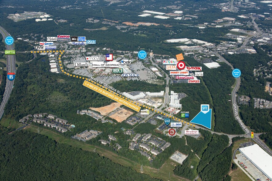2740 Mall Of Georgia Blvd, Buford, GA à vendre - Photo de l’immeuble – Image 2 sur 3