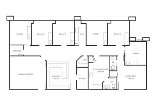 18399-18409 Ventura Blvd, Tarzana, CA à louer Plan d’étage– Image 1 sur 18