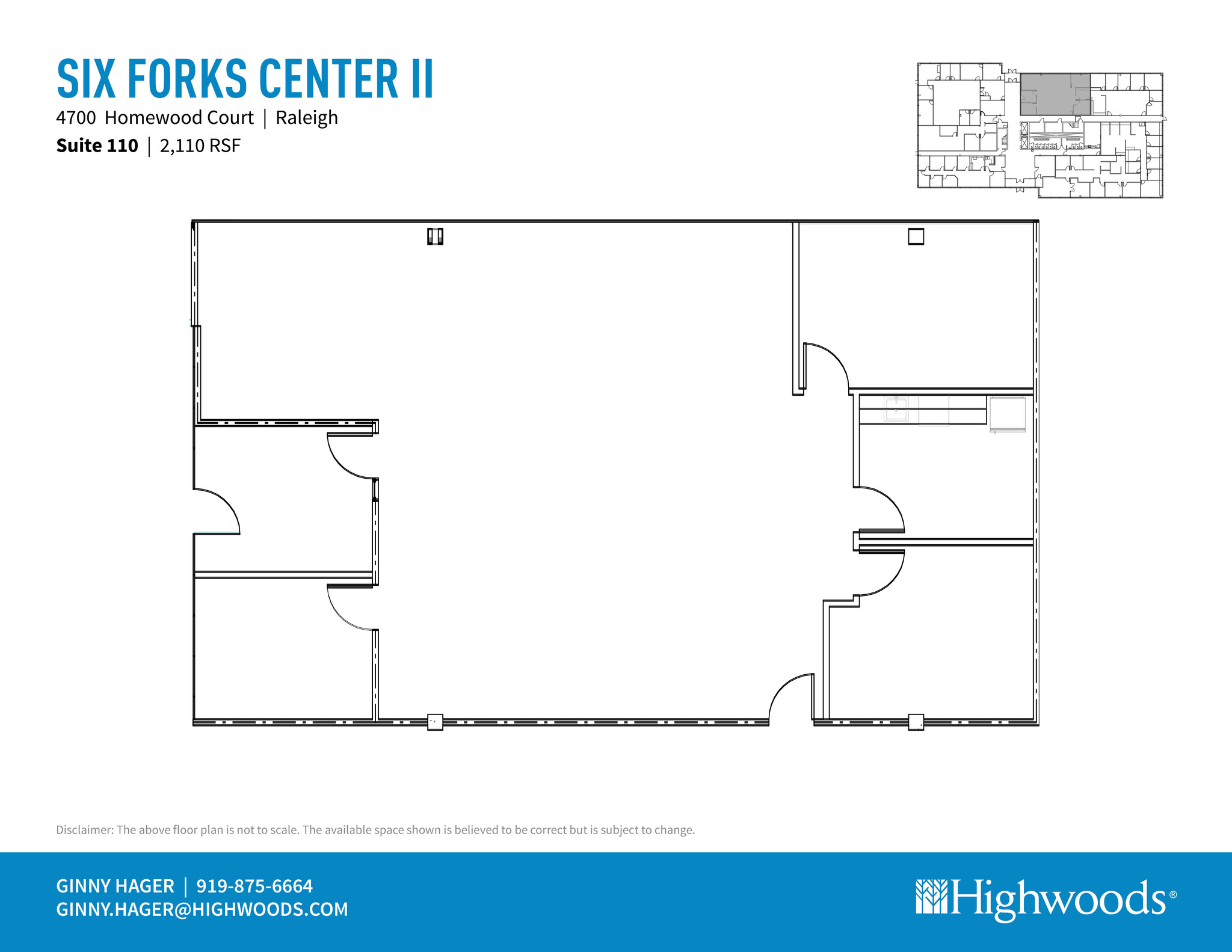 4700 Homewood Ct, Raleigh, NC à louer Plan d’étage– Image 1 sur 1