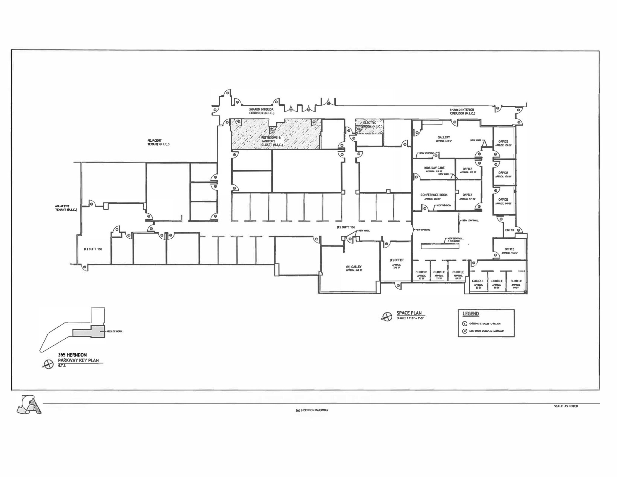 365 Herndon Pky, Herndon, VA à louer Plan de site– Image 1 sur 1