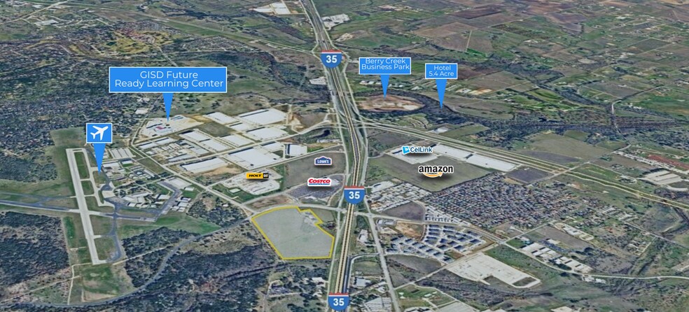 1761 N Interstate 35 Frontage Rd, Georgetown, TX à vendre - Aérien – Image 1 sur 1