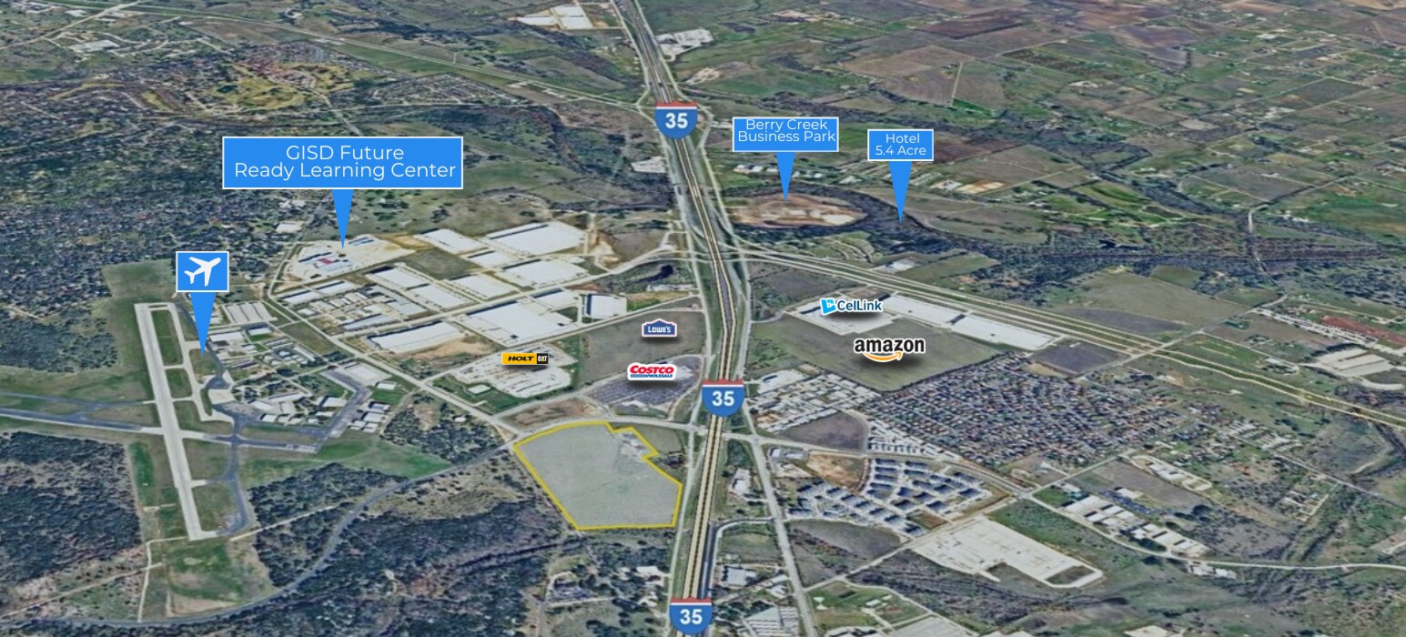 1761 N Interstate 35 Frontage Rd, Georgetown, TX à vendre Aérien– Image 1 sur 2