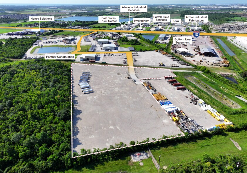 11603 E E-10 Frontage Rd, Baytown, TX à louer - Aérien – Image 3 sur 3