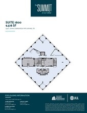 545 E John Carpenter Fwy, Irving, TX à louer Plan d’étage– Image 2 sur 2