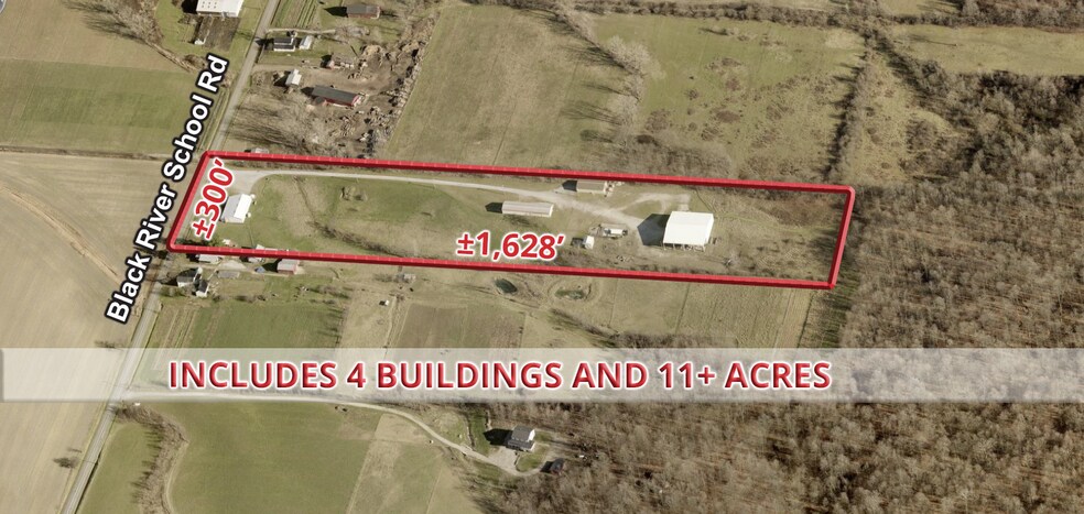 11820 Black River School Rd, Homerville, OH à vendre - Photo de l’immeuble – Image 2 sur 10