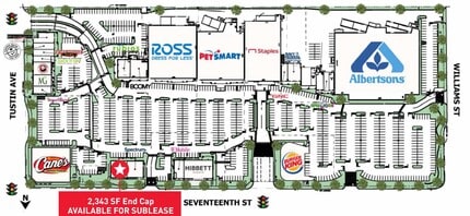 2232 E 17th St, Santa Ana, CA à louer Plan de site– Image 2 sur 2