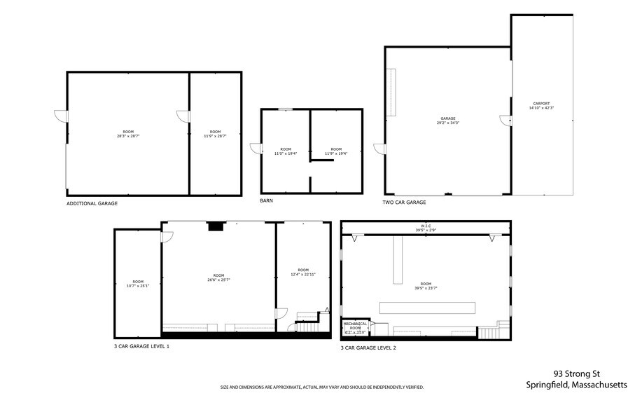 93 Strong St, Springfield, MA à vendre - Photo de l’immeuble – Image 2 sur 6