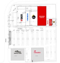 1355 W Main St, Salem, VA à louer Plan de site– Image 1 sur 1
