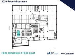 2020 Boul Robert-Bourassa, Montréal, QC à louer Plan d’étage– Image 1 sur 1