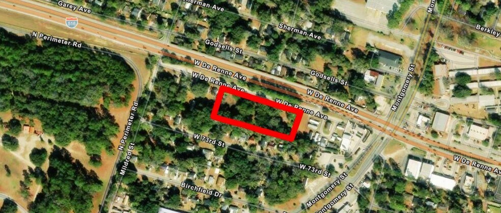 235 W De Renne Ave, Savannah, GA à vendre - Aérien – Image 1 sur 7