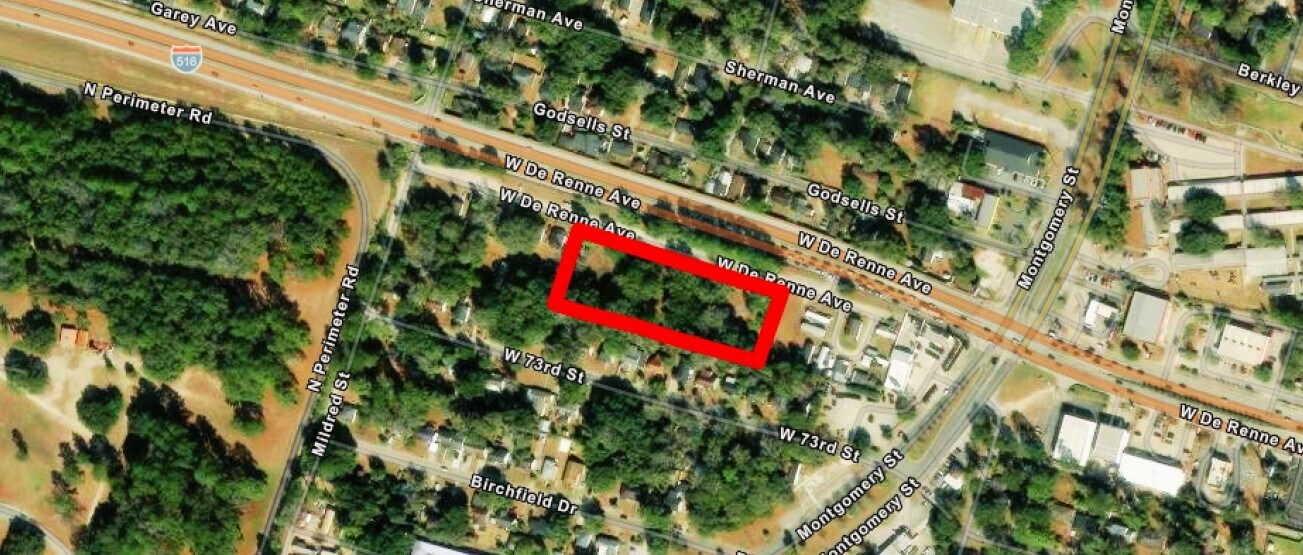 235 W De Renne Ave, Savannah, GA à vendre Aérien– Image 1 sur 8