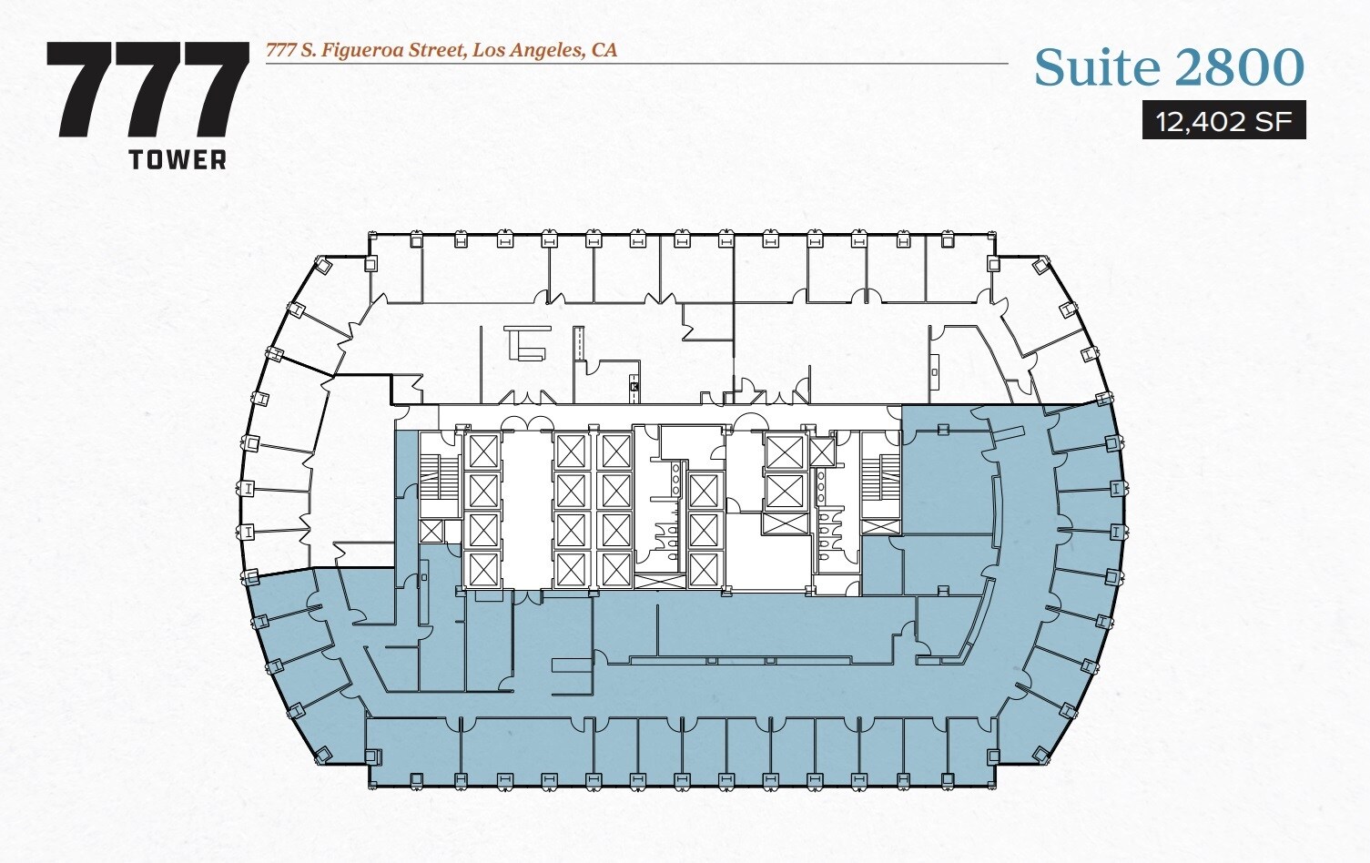 777 S Figueroa St, Los Angeles, CA à louer Plan d’étage– Image 1 sur 1