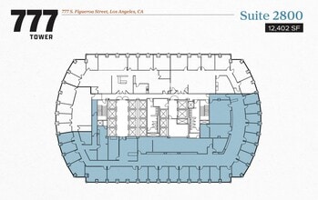 777 S Figueroa St, Los Angeles, CA à louer Plan d’étage– Image 1 sur 1