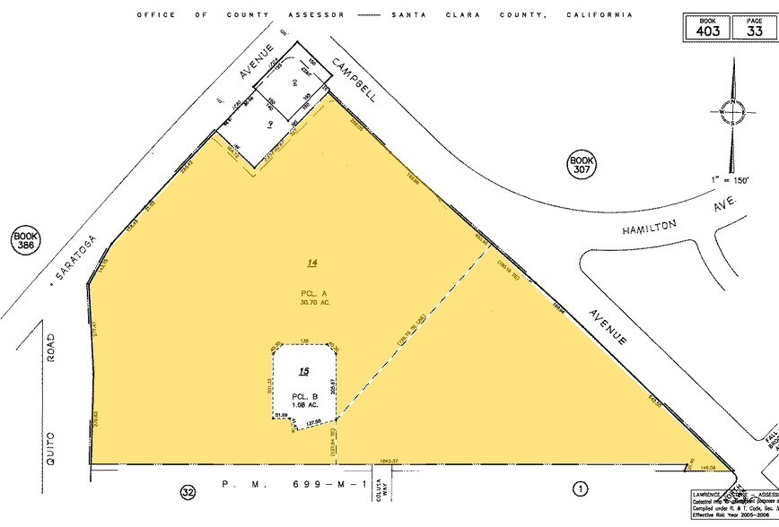 1500-1550 El Paseo De Saratoga, San Jose, CA à louer - Plan cadastral – Image 2 sur 6