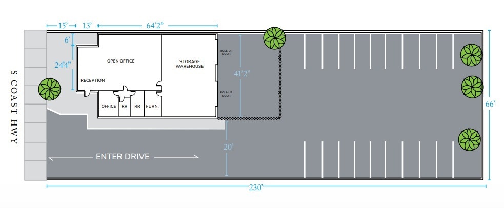 820 S Coast Hwy, Oceanside, CA à louer Plan de site– Image 1 sur 1