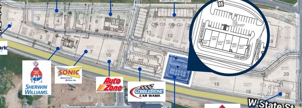 12080 W State St, Star, ID à louer - Plan de site – Image 3 sur 9