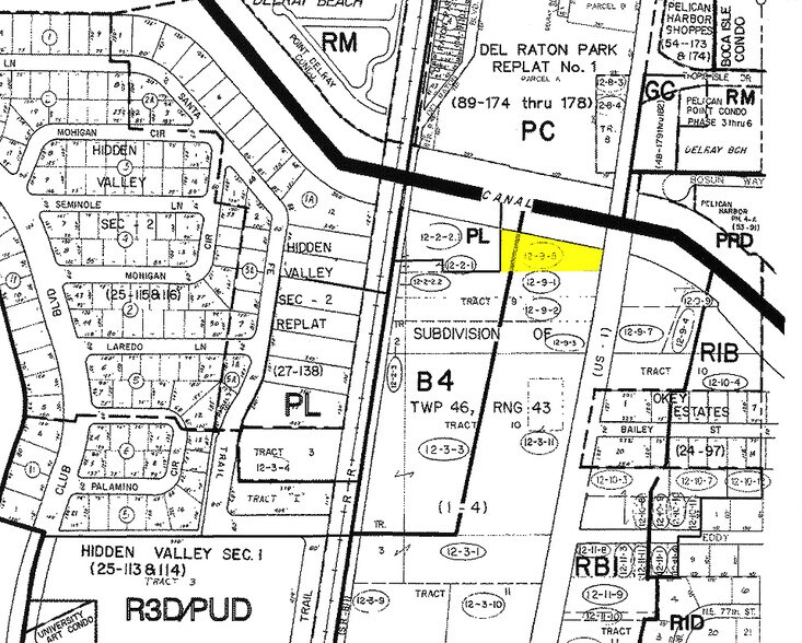 7999 N Federal Hwy, Boca Raton, FL à vendre - Plan cadastral – Image 2 sur 10