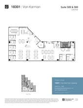 18301 Von Karman Ave, Irvine, CA à louer Plan d’étage– Image 2 sur 2