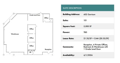 3025 Industry St, Oceanside, CA à louer Plan de site– Image 1 sur 1